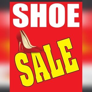 SHOE SALE!!!!!!